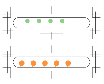 How to make multicolor printing data