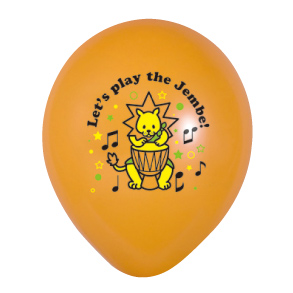 Original name-putting rubber balloon color printing